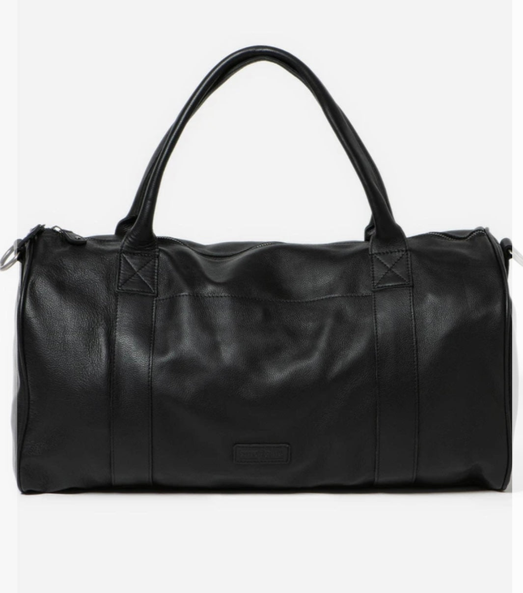 S&H LEATHER WEEKENDER