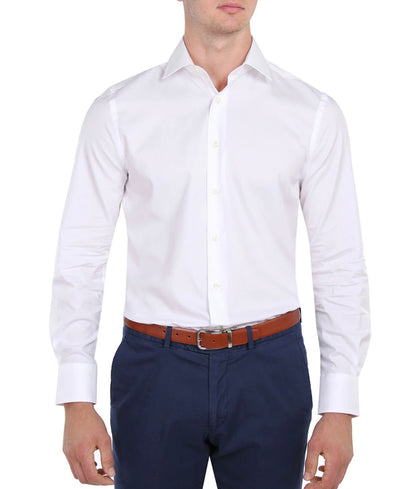 HA SLIM TWILL DRESS SHIRT