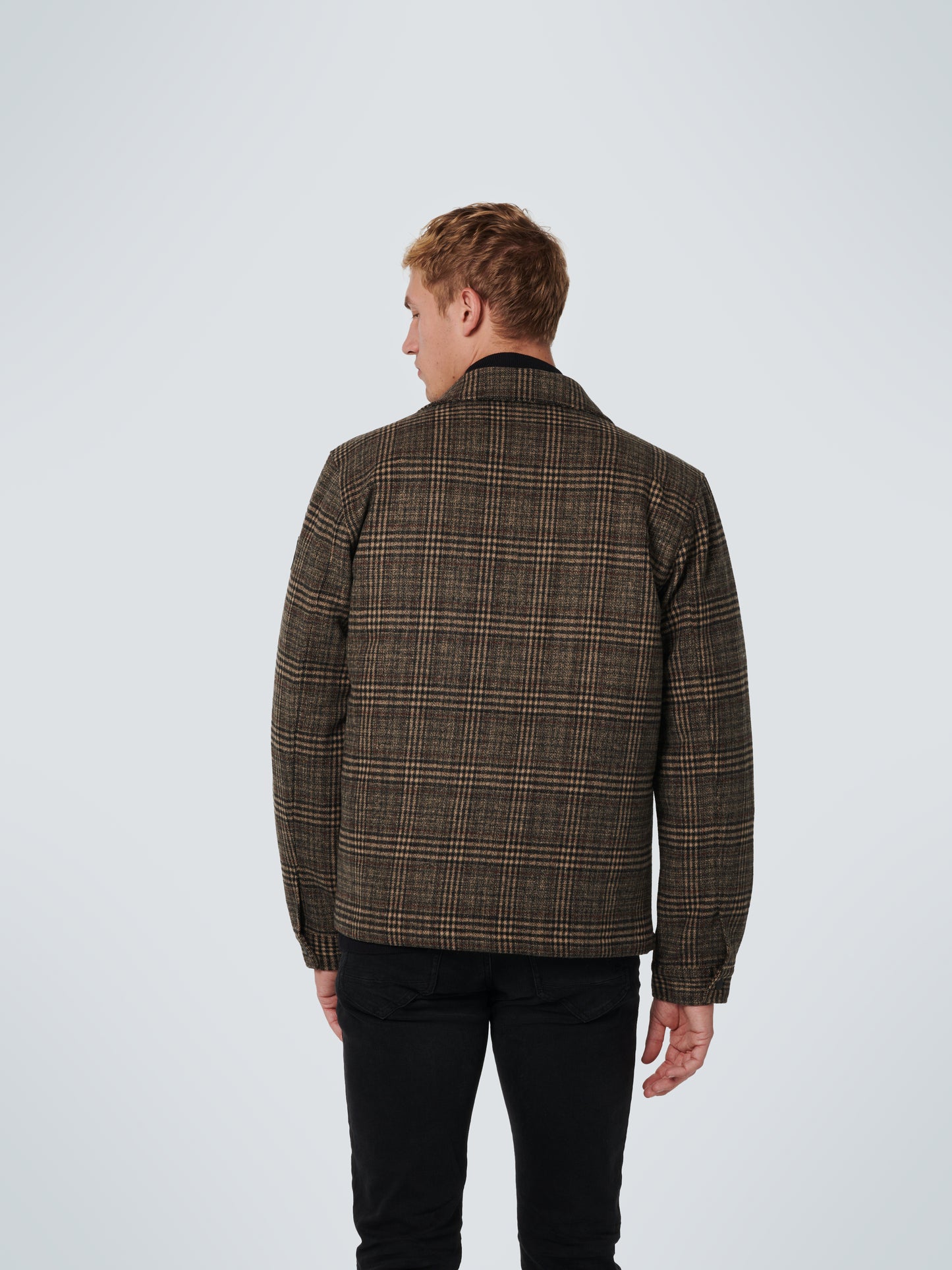 NXS CHECK QUILTED JACKET