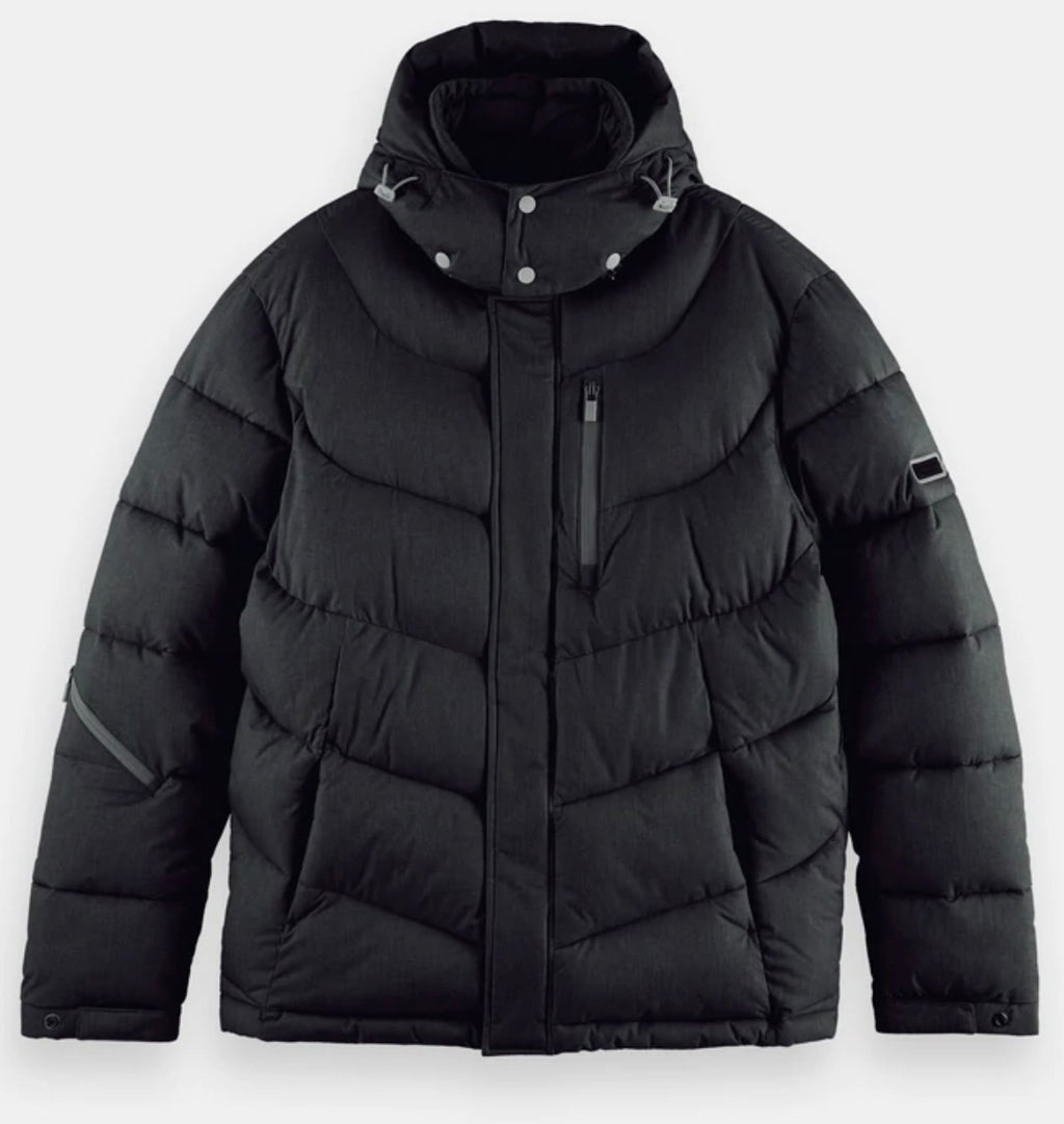 SAS HOODED PUFFER JACKET