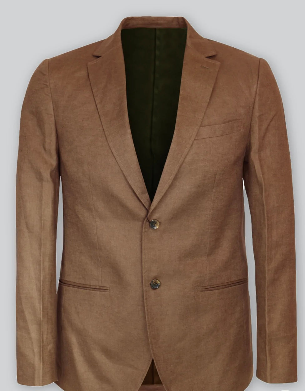 CUT HEATON LINEN BLAZER