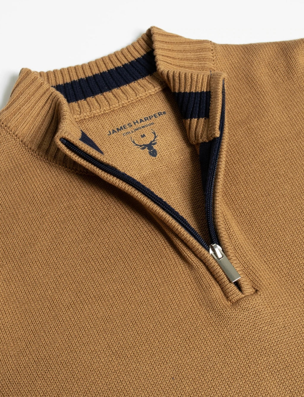 JH 1/4 ZIP KNIT