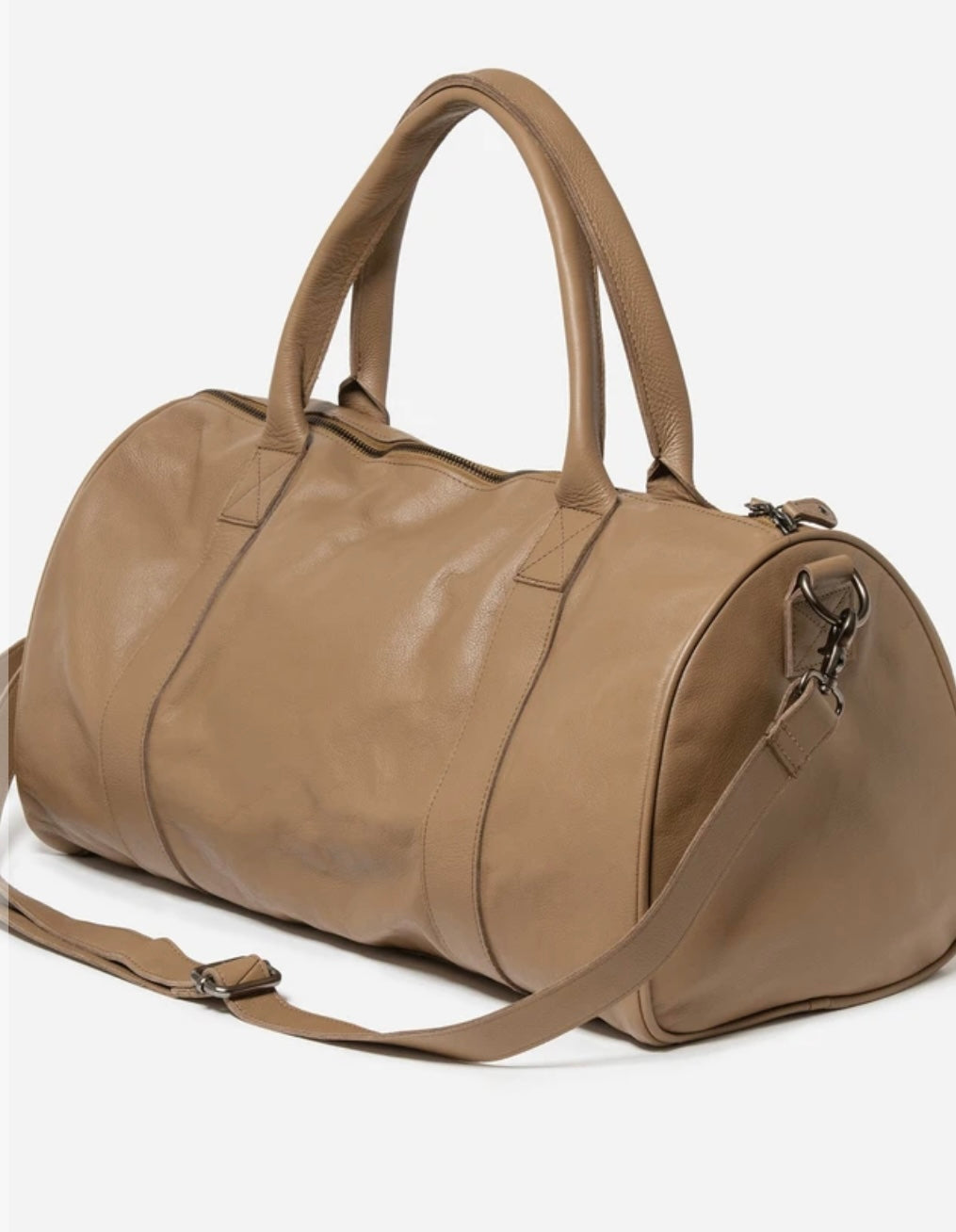 S&H LEATHER WEEKENDER
