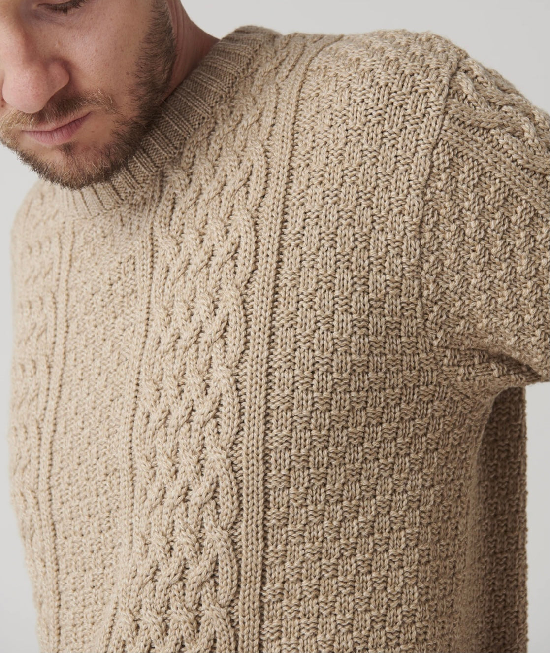 PETER CABLE KNIT