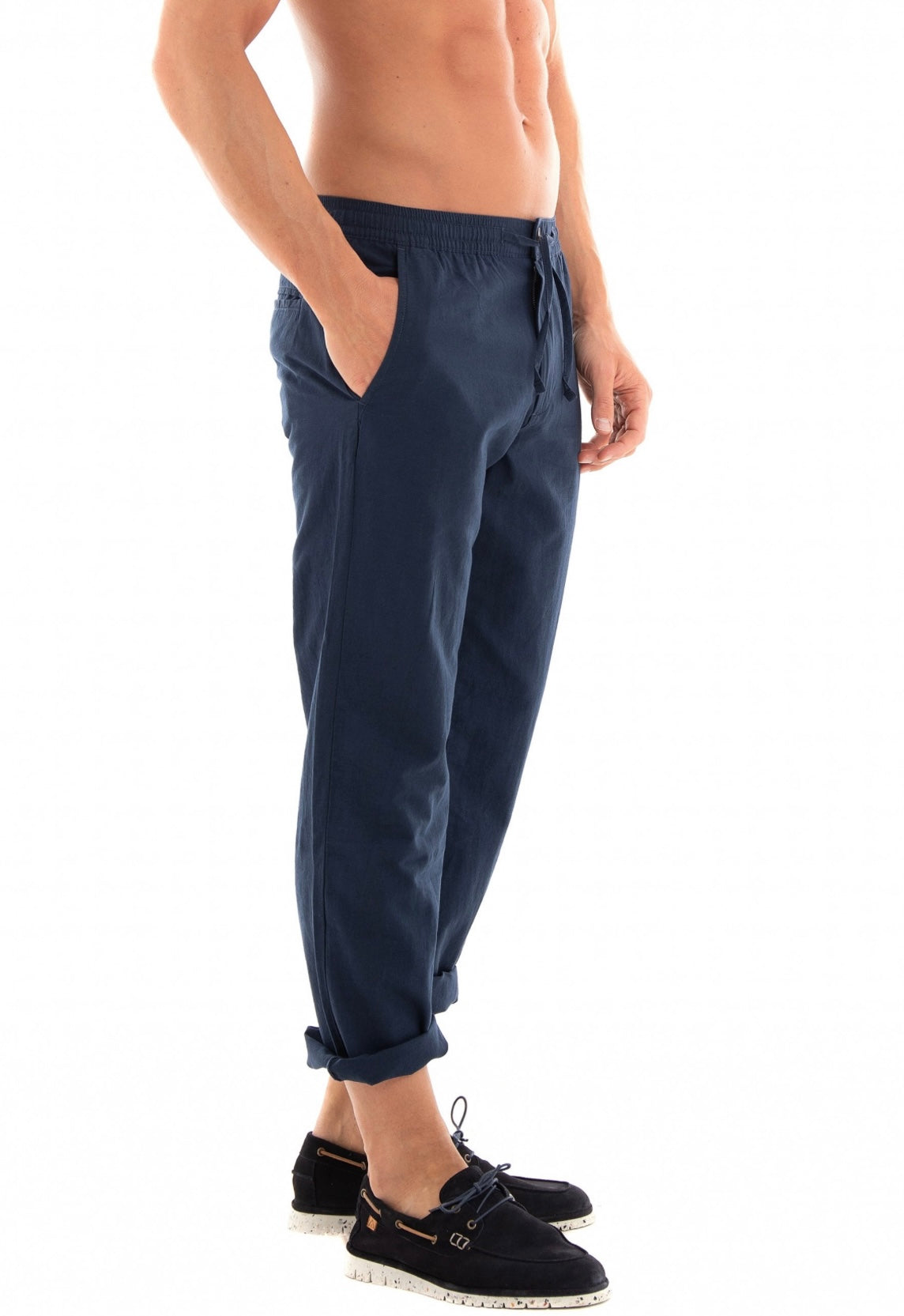 DSZ HEAVY LINEN BEACH PANT