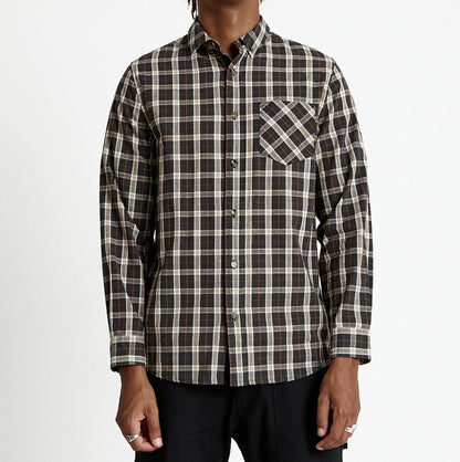 MRS OXFORD PLAID L/S SHIRT