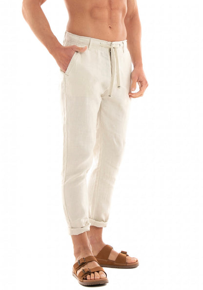 DSZ HEAVY LINEN BEACH PANT