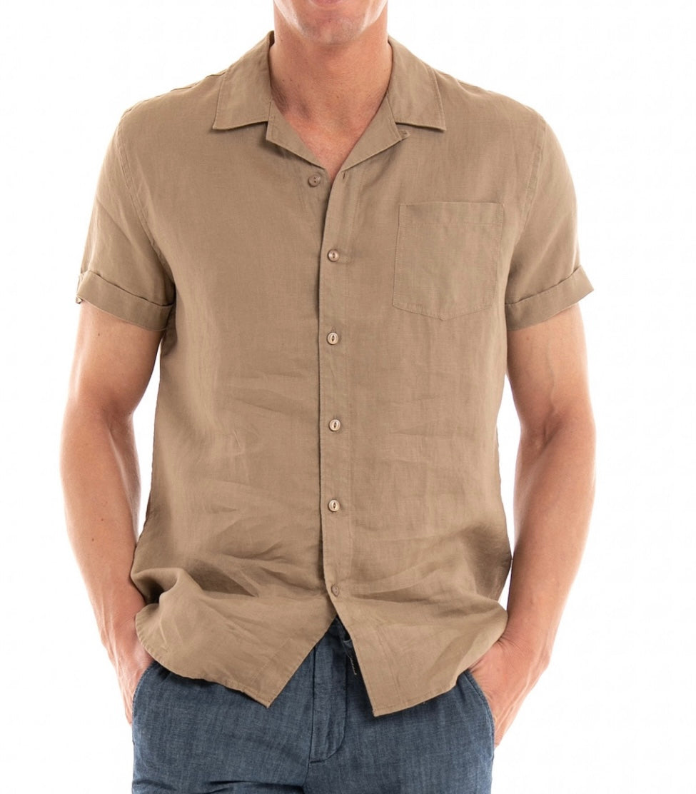 DSZ RESORT LINEN S/S SHIRT