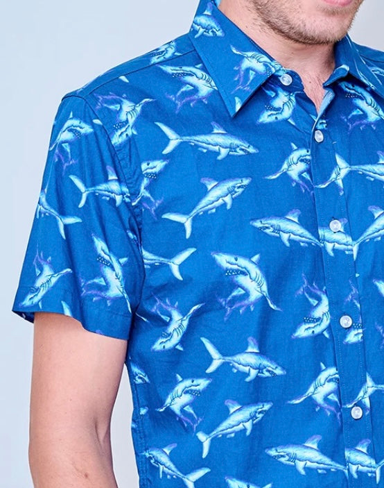 SHARK S/S CASUAL SHIRT
