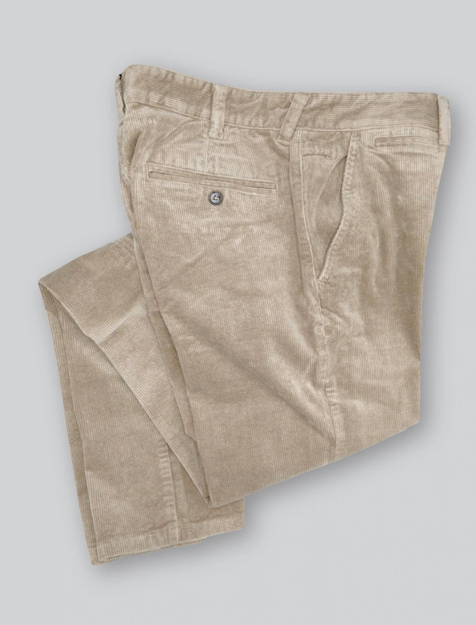 CUT HASTIN CORD TROUSER
