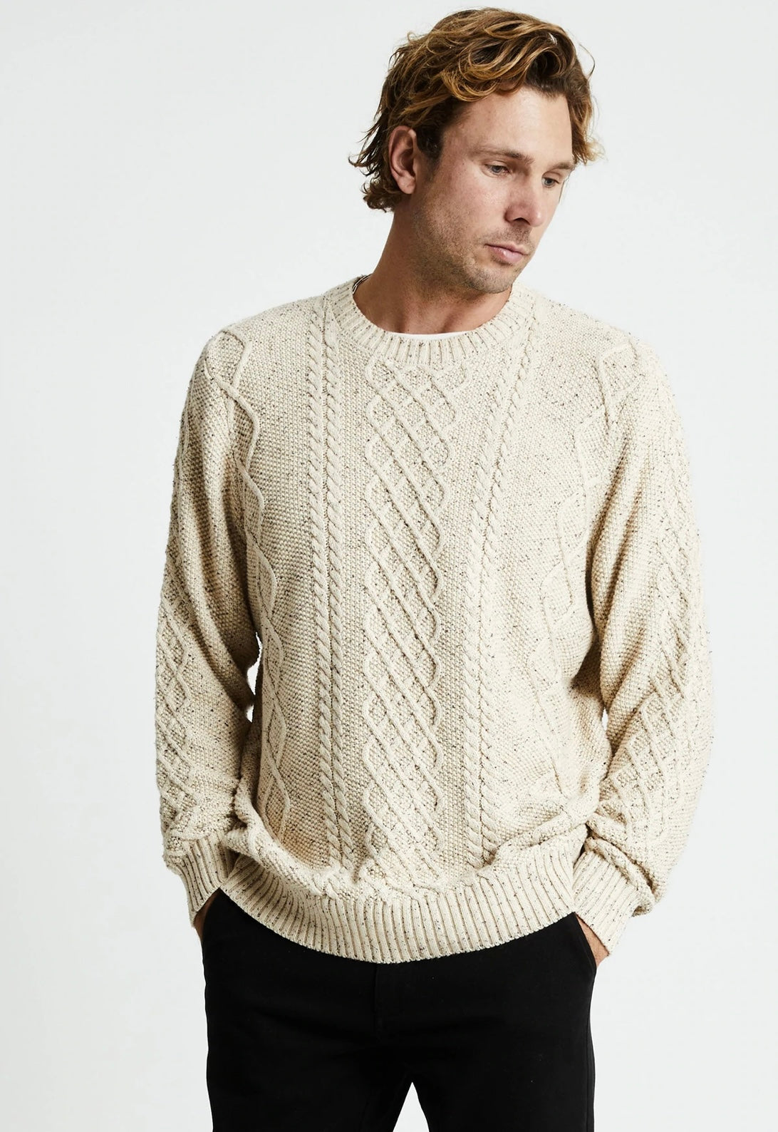 MRS SMQ CABLE KNIT