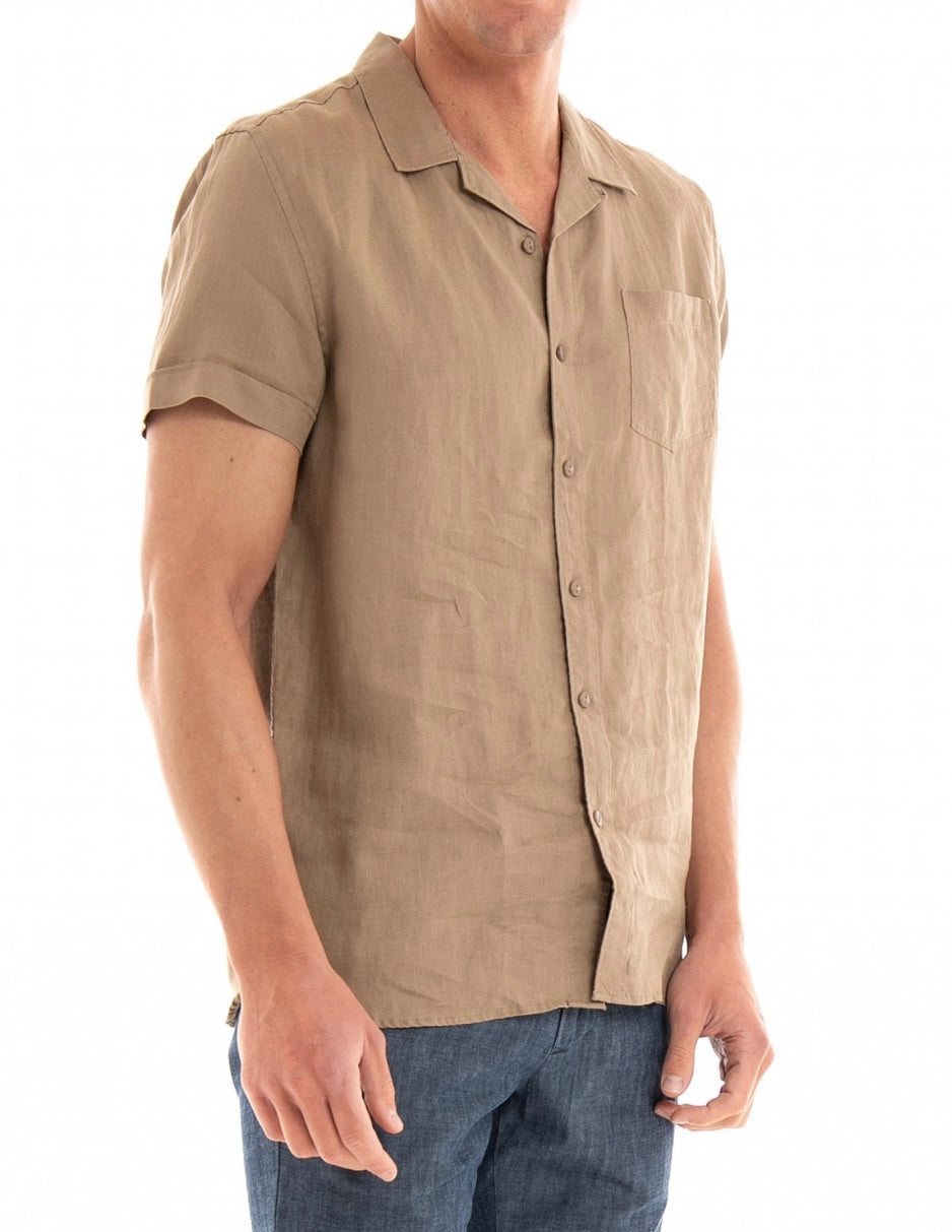 DSZ RESORT LINEN S/S SHIRT