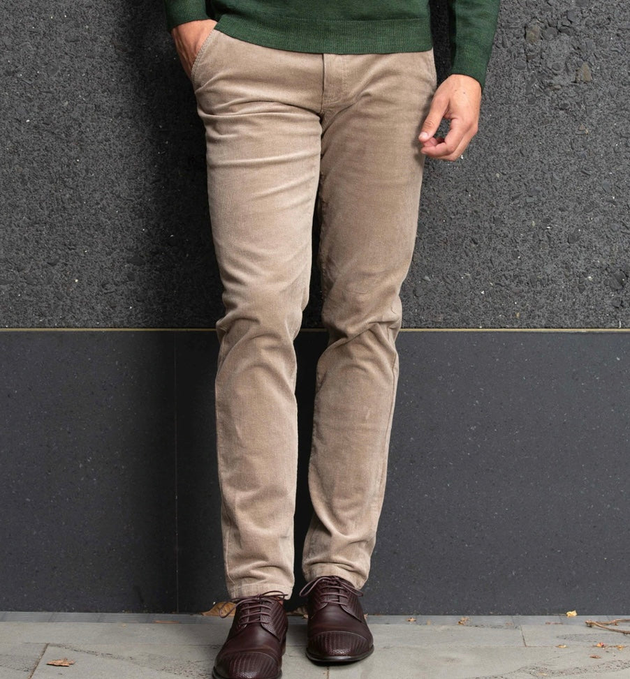 CUT HASTIN CORD TROUSER