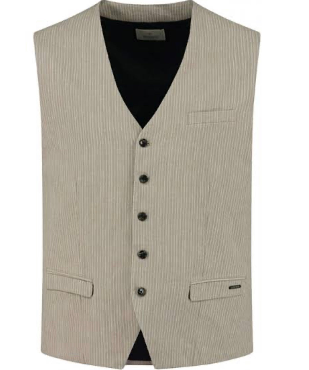 DSZ STRIPE LINEN WAISTCOAT