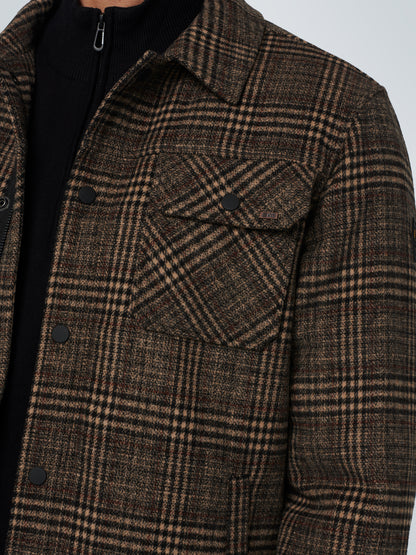 NXS CHECK QUILTED JACKET