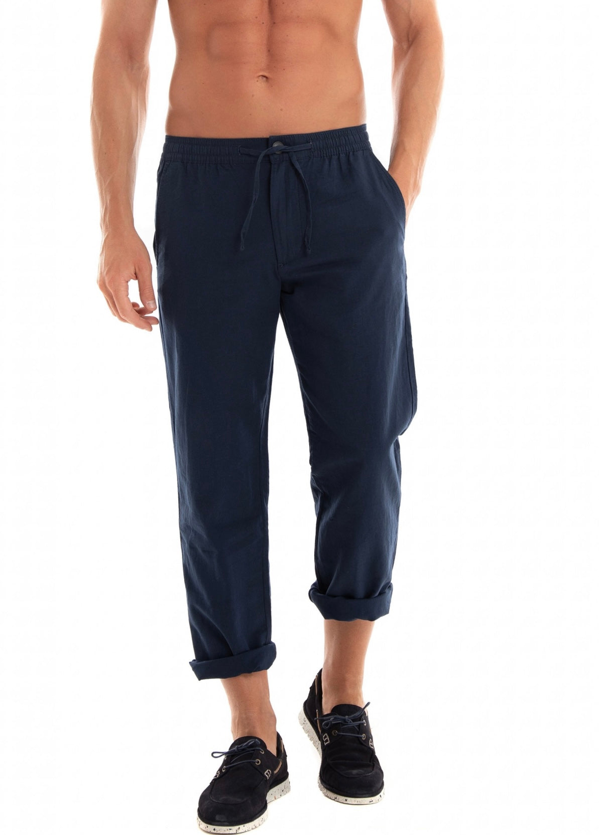 DSZ HEAVY LINEN BEACH PANT