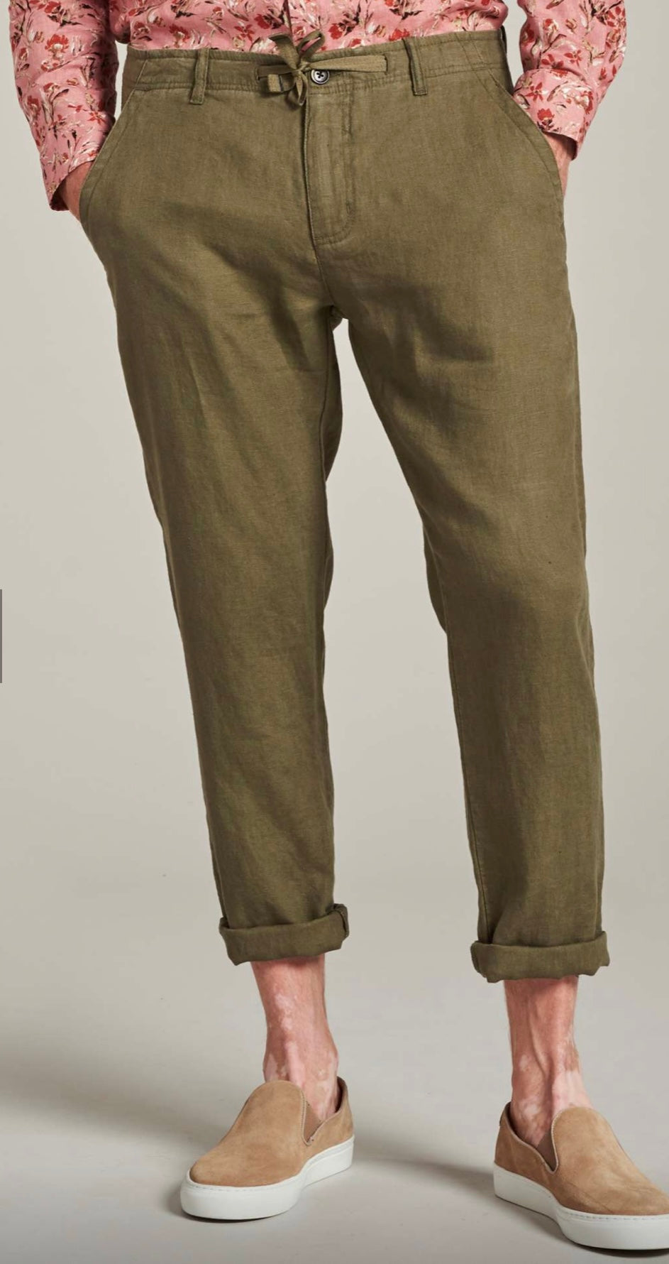 DSZ HEAVY LINEN BEACH PANT