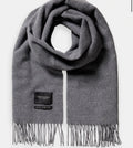 SAS FRINGED WOOL SCARF