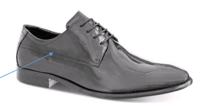 FERRACINI HENDRIX LUXURY PATENT LEATHER FORMAL DRESS SHOE 5126