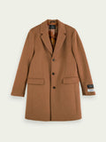 SAS S/B WOOL OVERCOAT